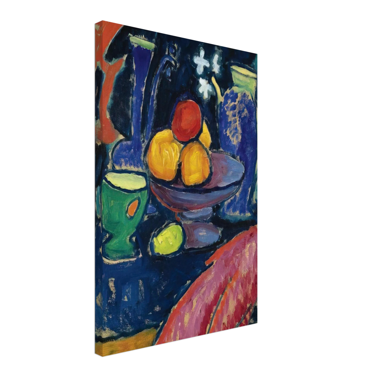 Alexej von Jawlensky - STILL LIFE WITH JUG 1913 Canvas - 70x100 cm / 28x40 inches-canvas