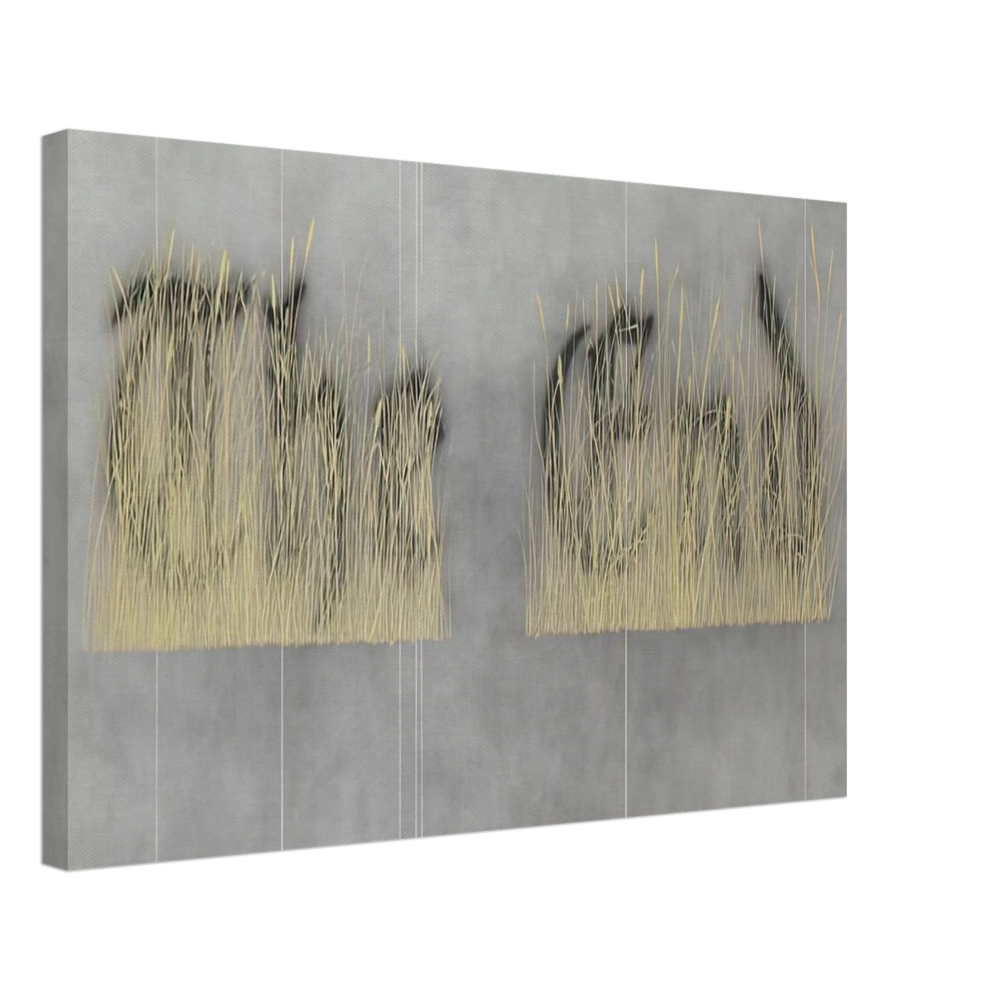 Edward Ruscha - THE FINAL END 1992 Canvas - 70x100 cm / 28x40 inches-canvas