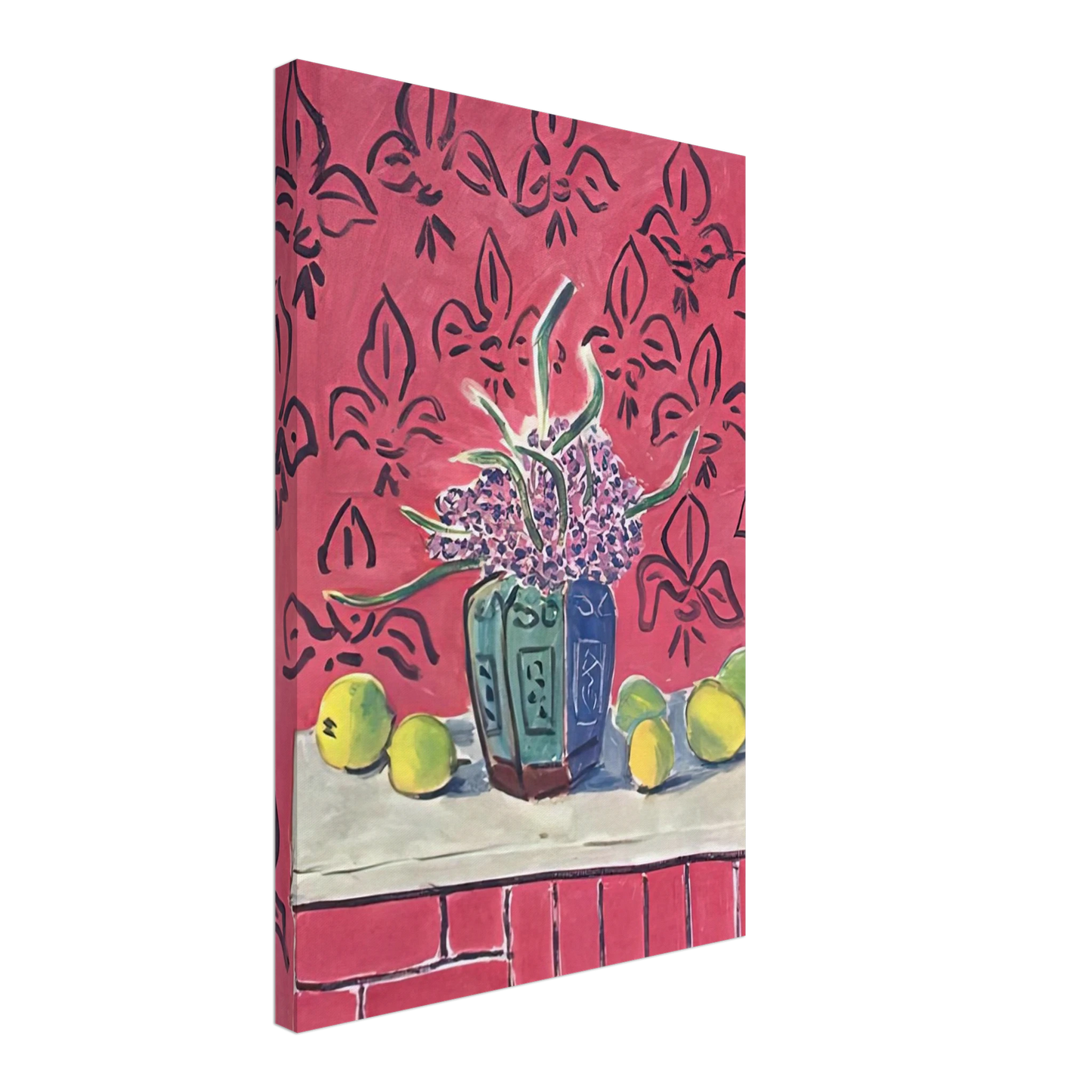 Henri Matisse - STILL LIFE WITH LEMONS 1943 Canvas - 70x100 cm / 28x40 inches-canvas