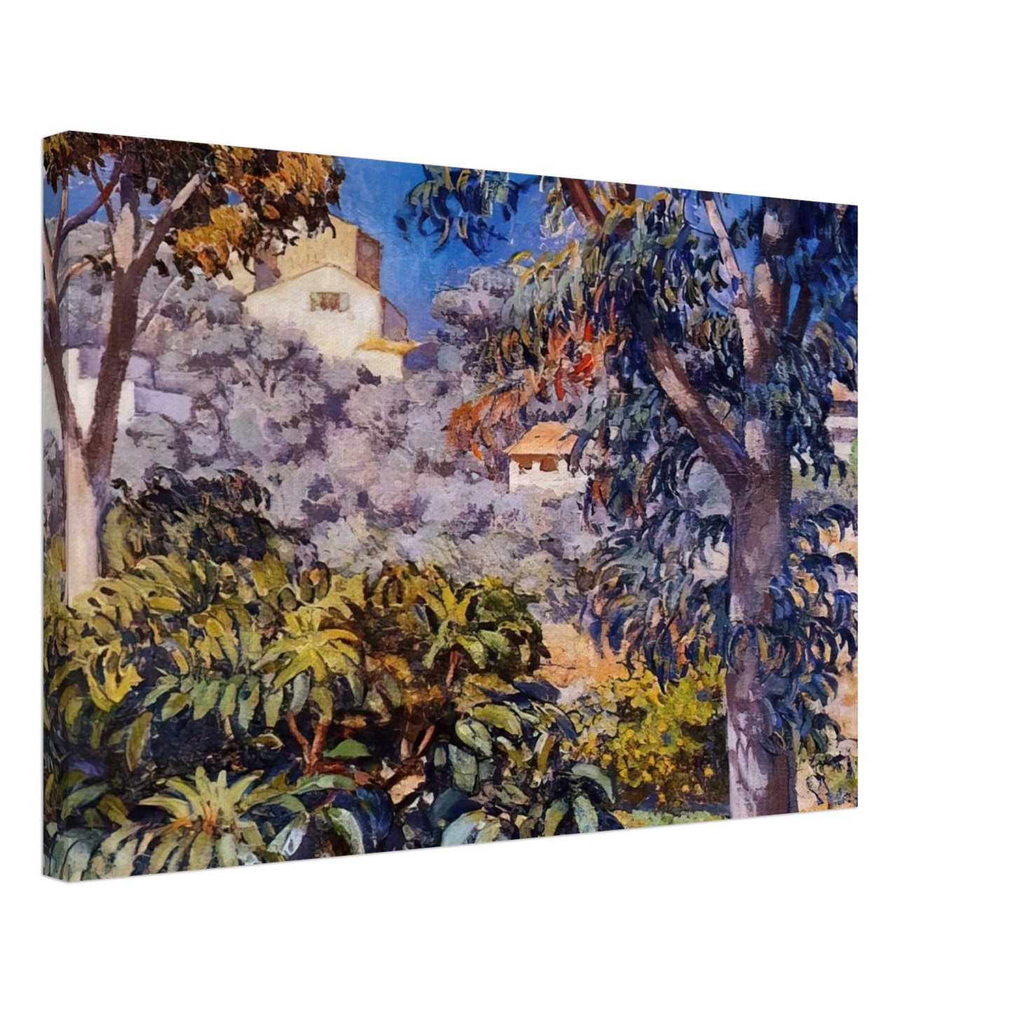 Theo van Rysselberghe - NOON LANDSCAPE Canvas - 70x100 cm / 28x40 inches-canvas