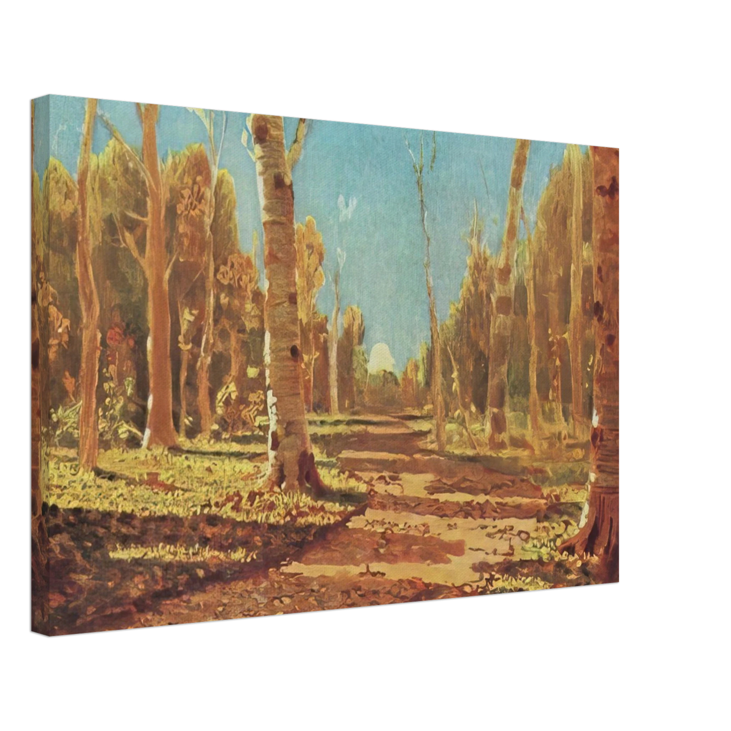 Arkhyp Kuindzhi - A Birch Grove Canvas - 40x60 cm / 16x24 inches-canvas