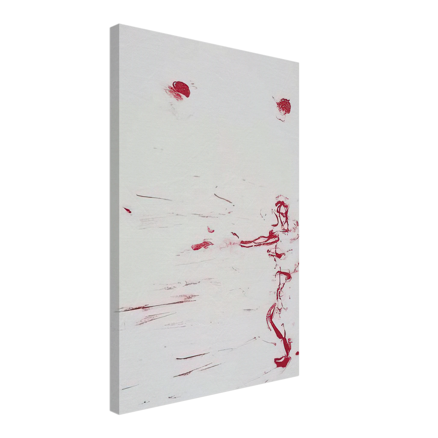 Susan Rothenberg - RED DANCE 1986 Canvas - 70x100 cm / 28x40 inches-canvas