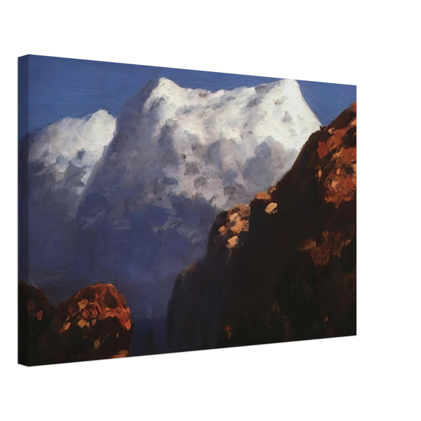 Arkhyp Kuindzhi - Mountains Canvas - 40x60 cm / 16x24 inches-canvas