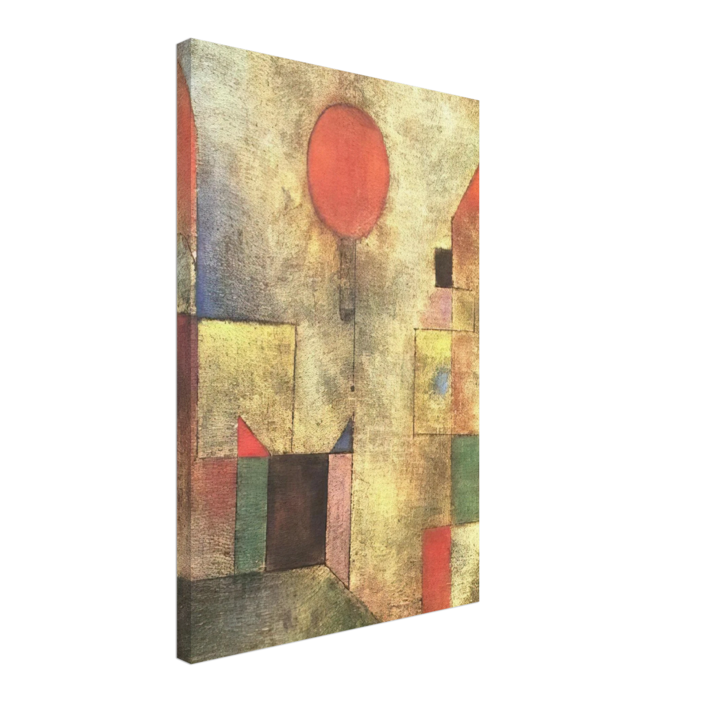 Paul Klee - RED BALLOON 1922 Canvas - 70x100 cm / 28x40 inches-canvas