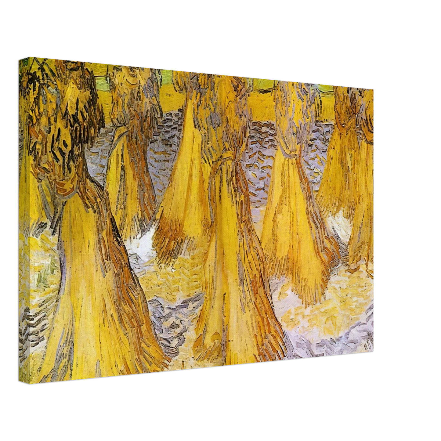Vincent van Gogh - Sheaves of Wheat Canvas - 70x100 cm / 28x40 inches-canvas