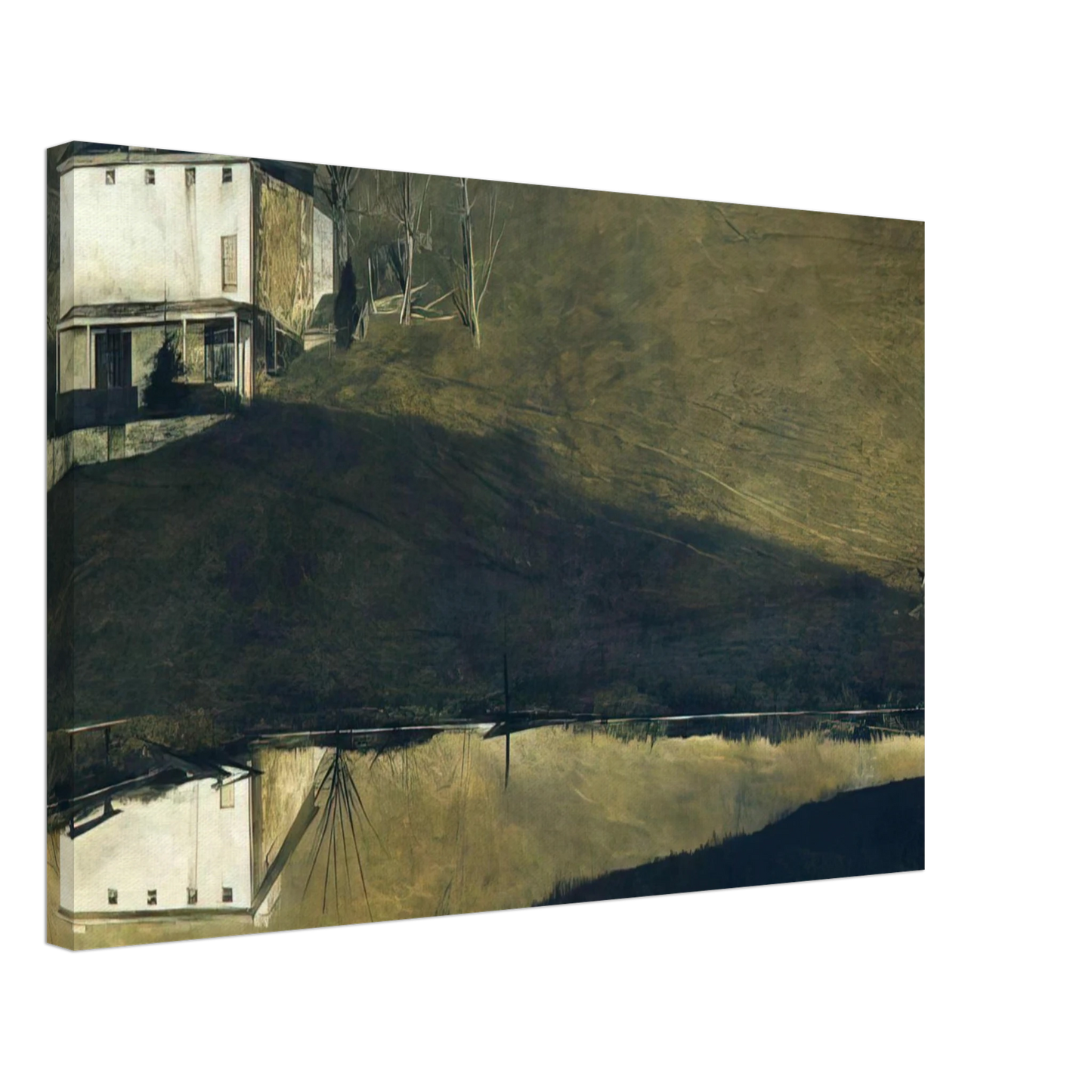 Andrew Wyeth - BROWN SWISS Canvas - 70x100 cm / 28x40 inches-canvas