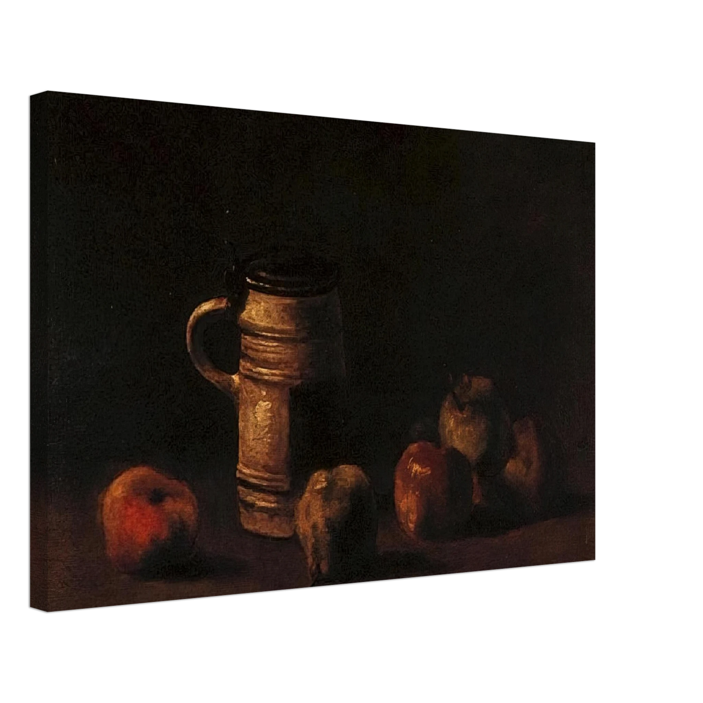Vincent van Gogh - Still Life with Beer Mug and Fruit Canvas - 70x100 cm / 28x40 inches-canvas