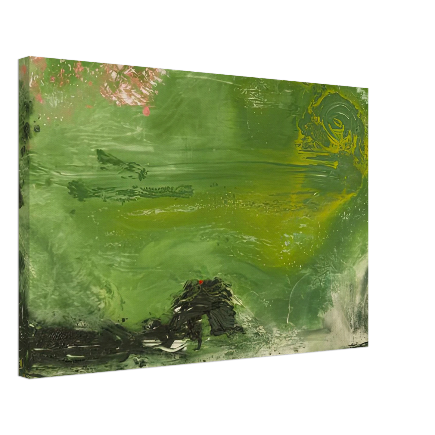 Helen Frankenthaler - Overture, 1992- Canvas - 70x100 cm / 28x40 inches-canvas