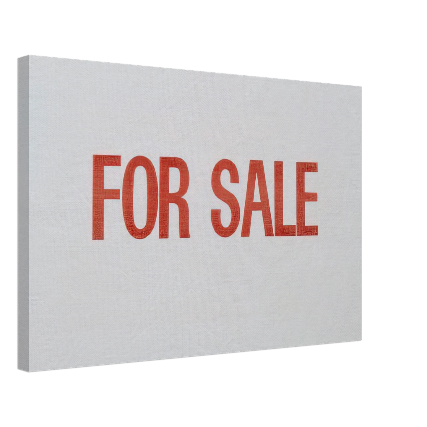 Billy Apple - For Sale - 1962 Canvas - 70x100 cm / 28x40 inches-canvas