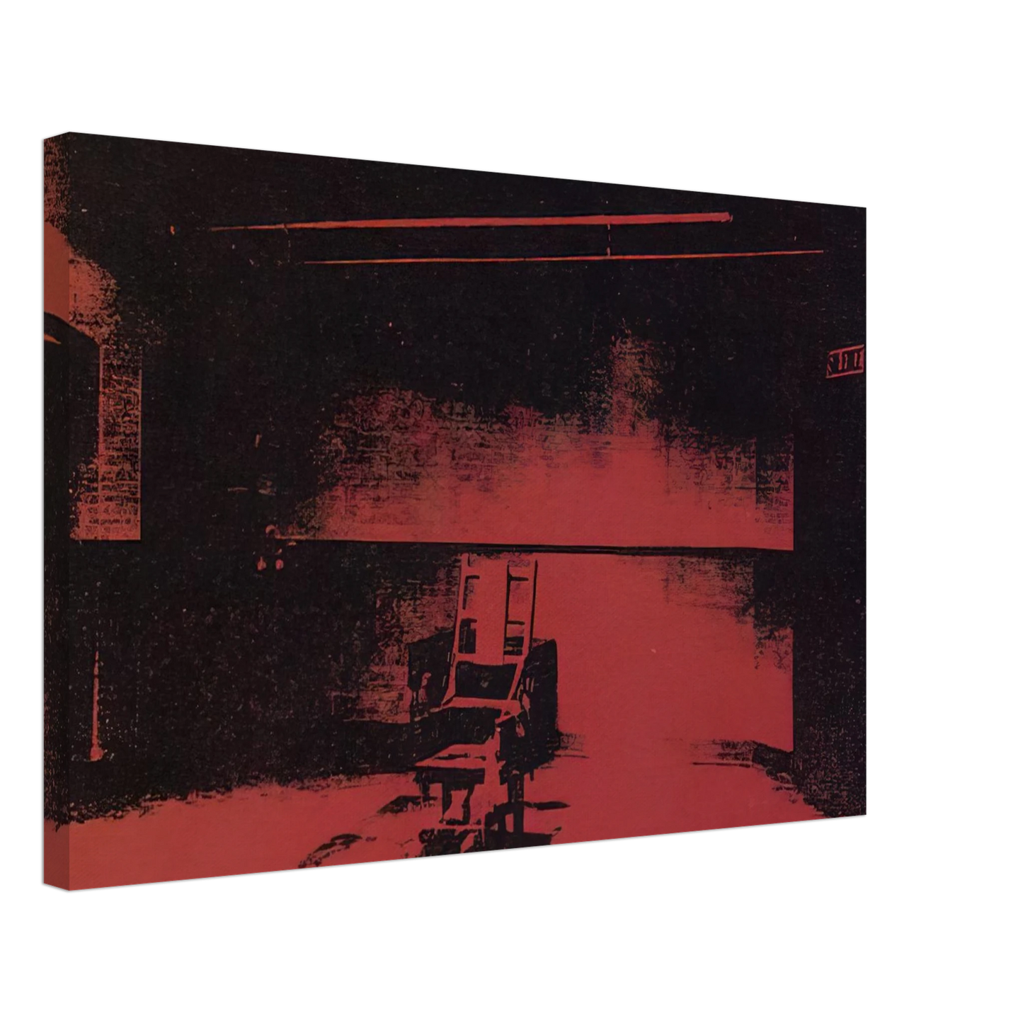 Andy Warhol - Early electric chair Canvas - 70x100 cm / 28x40 inches-canvas