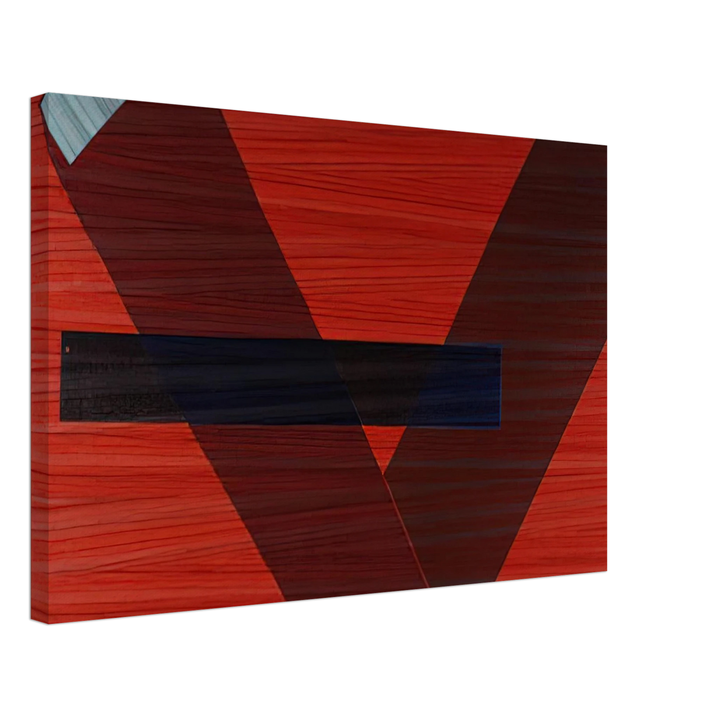 Sam Gilliam - Blue Line Canvas - 70x100 cm / 28x40 inches-canvas