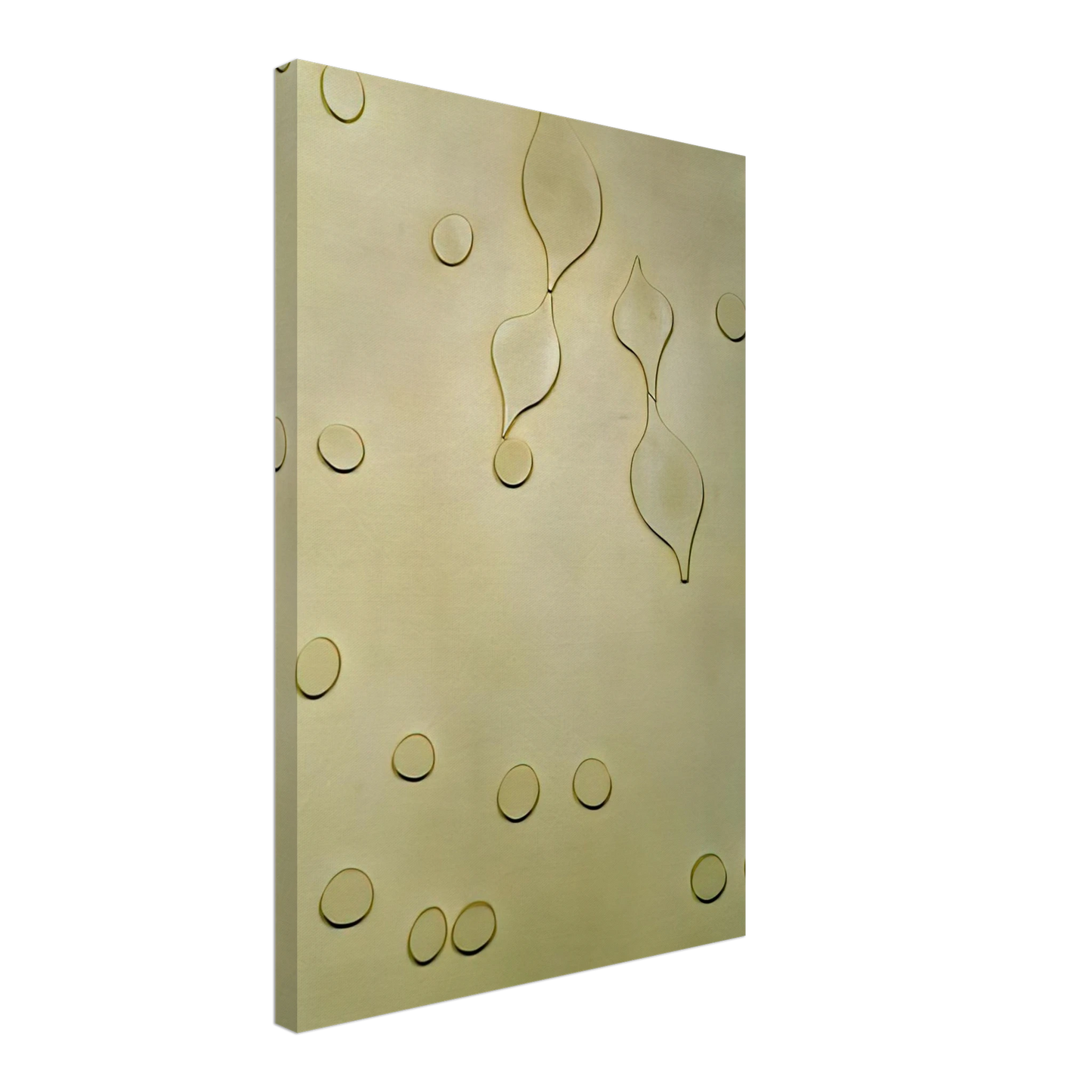 Jean Arp - Leafage and Drops Canvas - 70x100 cm / 28x40 inches-canvas