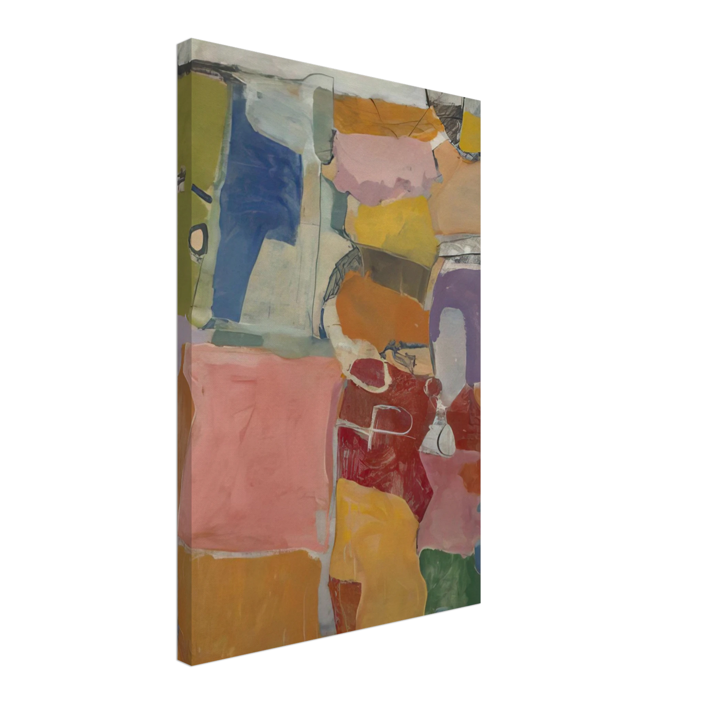 Richard Diebenkorn - Urbana Canvas - 40x60 cm / 16x24 inches-canvas