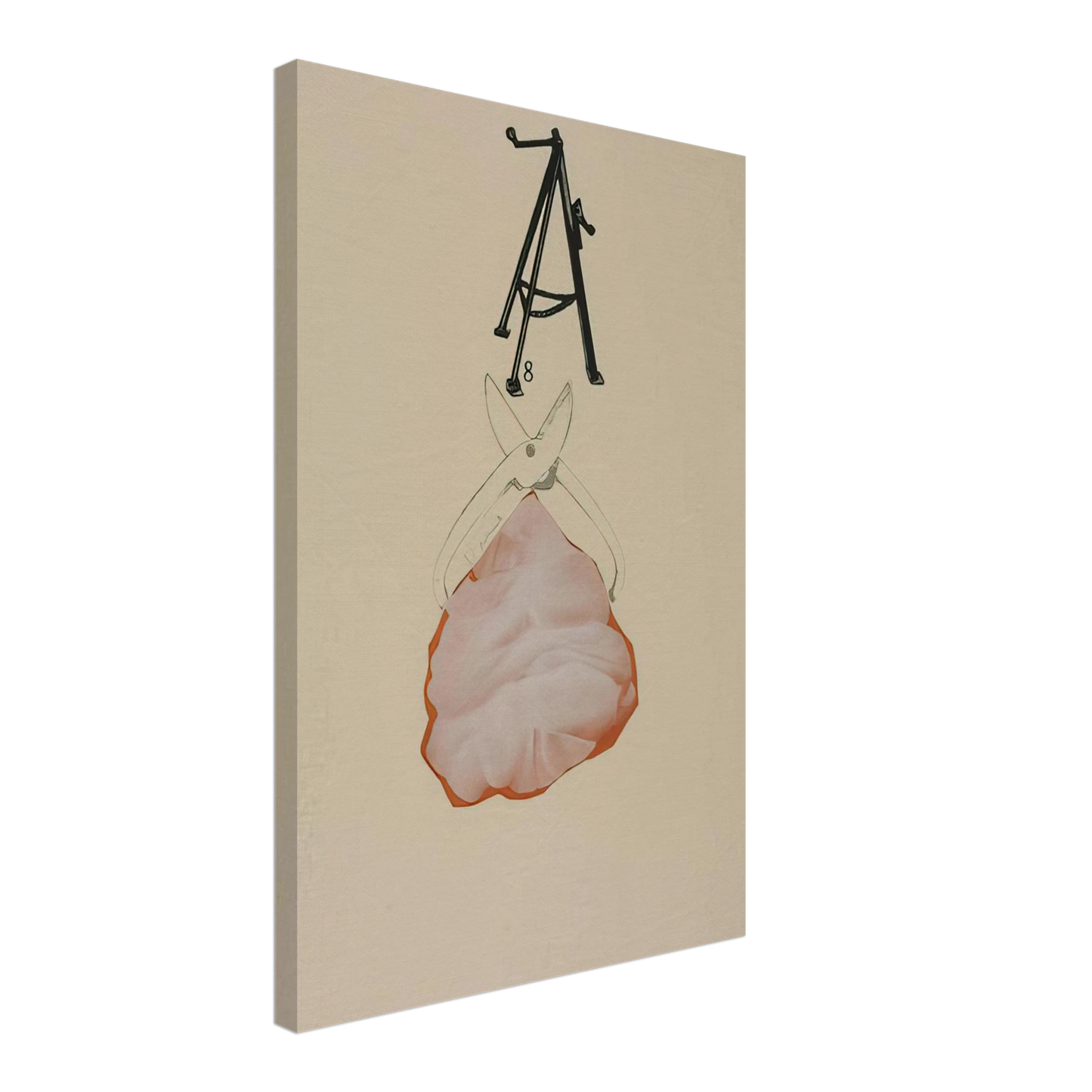 Jim Dine - TOOL BOX 2 1966 Canvas - 40x60 cm / 16x24 inches-canvas