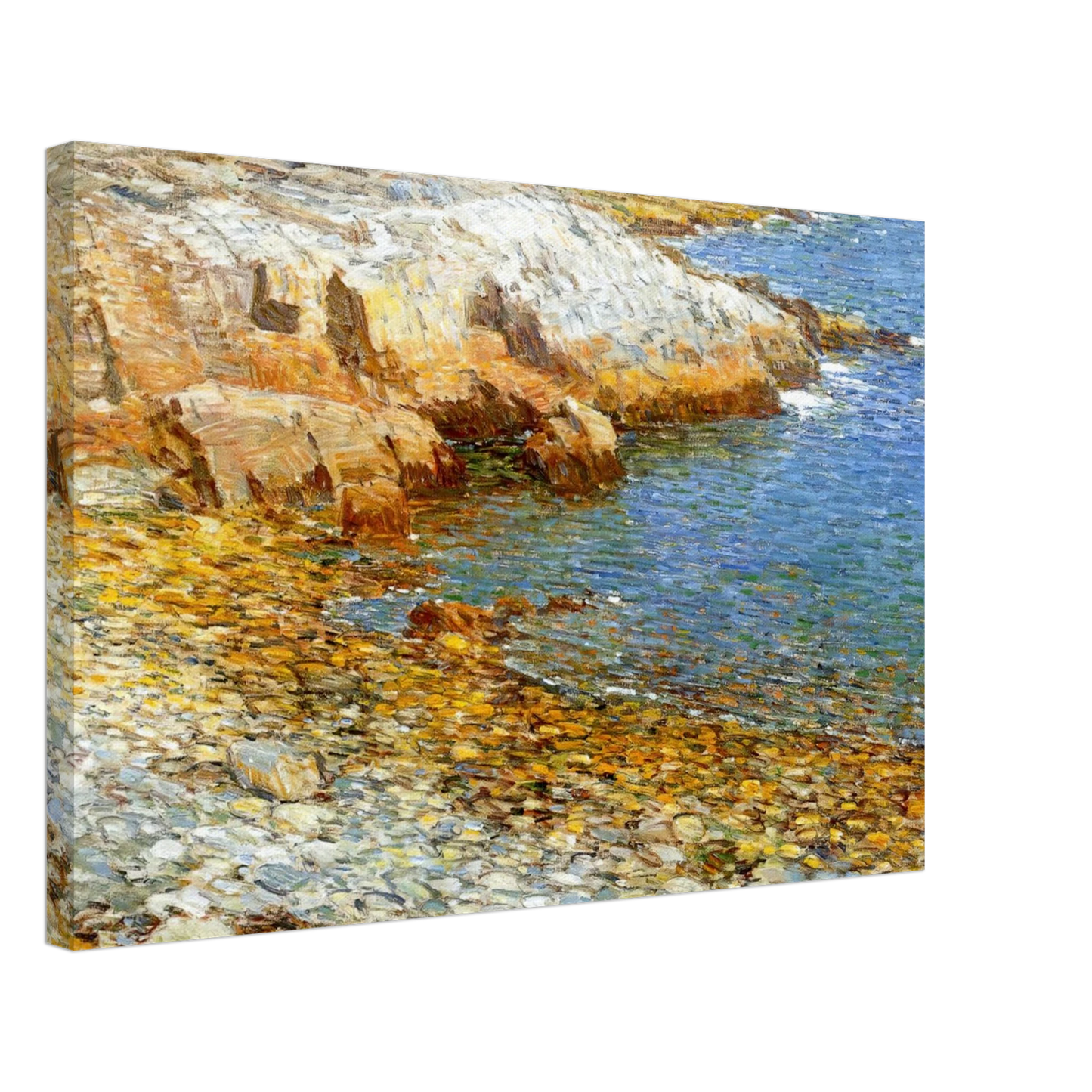 Childe Hassam - Isles of Shoals, Broad Cove Canvas - 70x100 cm / 28x40 inches-canvas