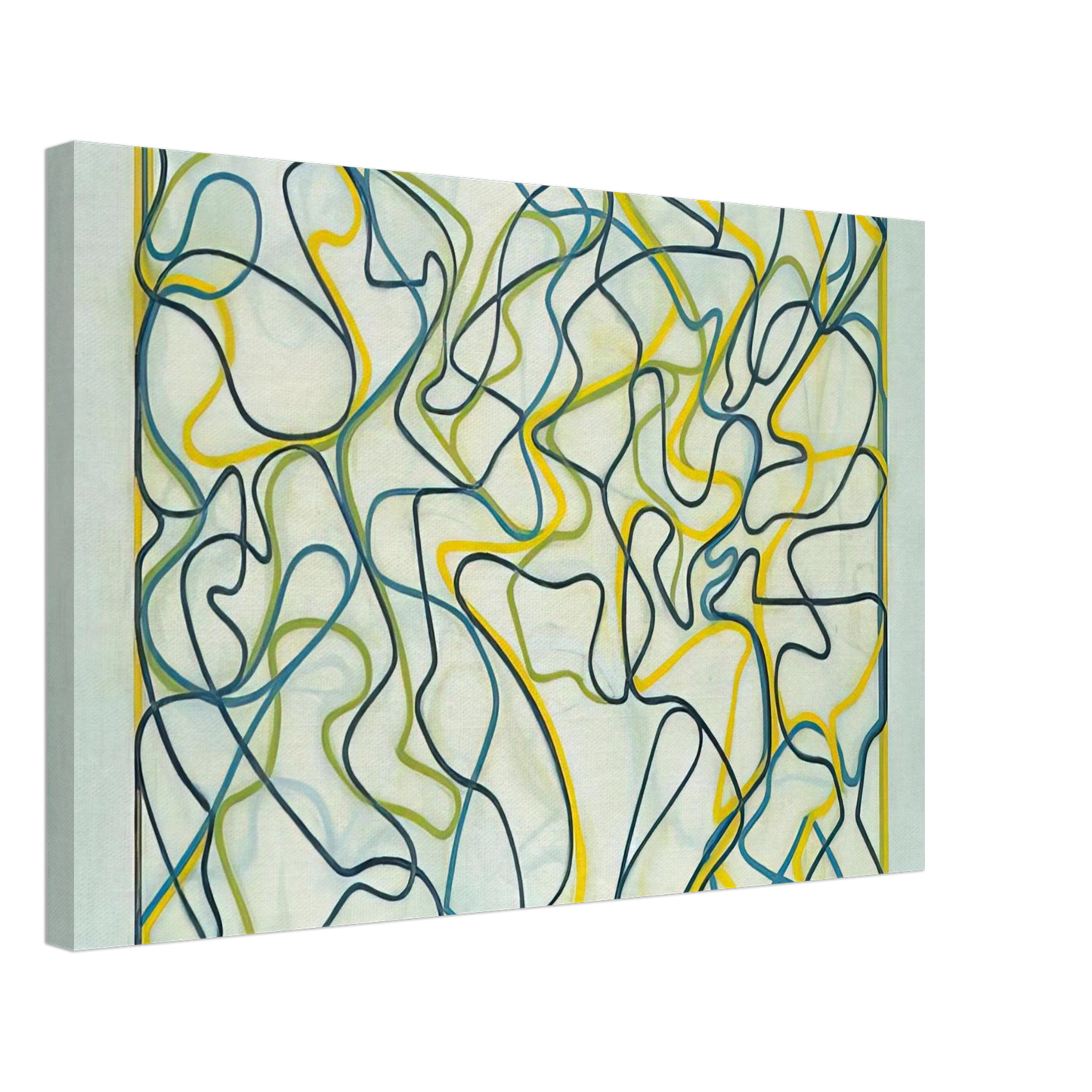 Brice Marden - Third Letter - 2009 Canvas - 70x100 cm / 28x40 inches-canvas