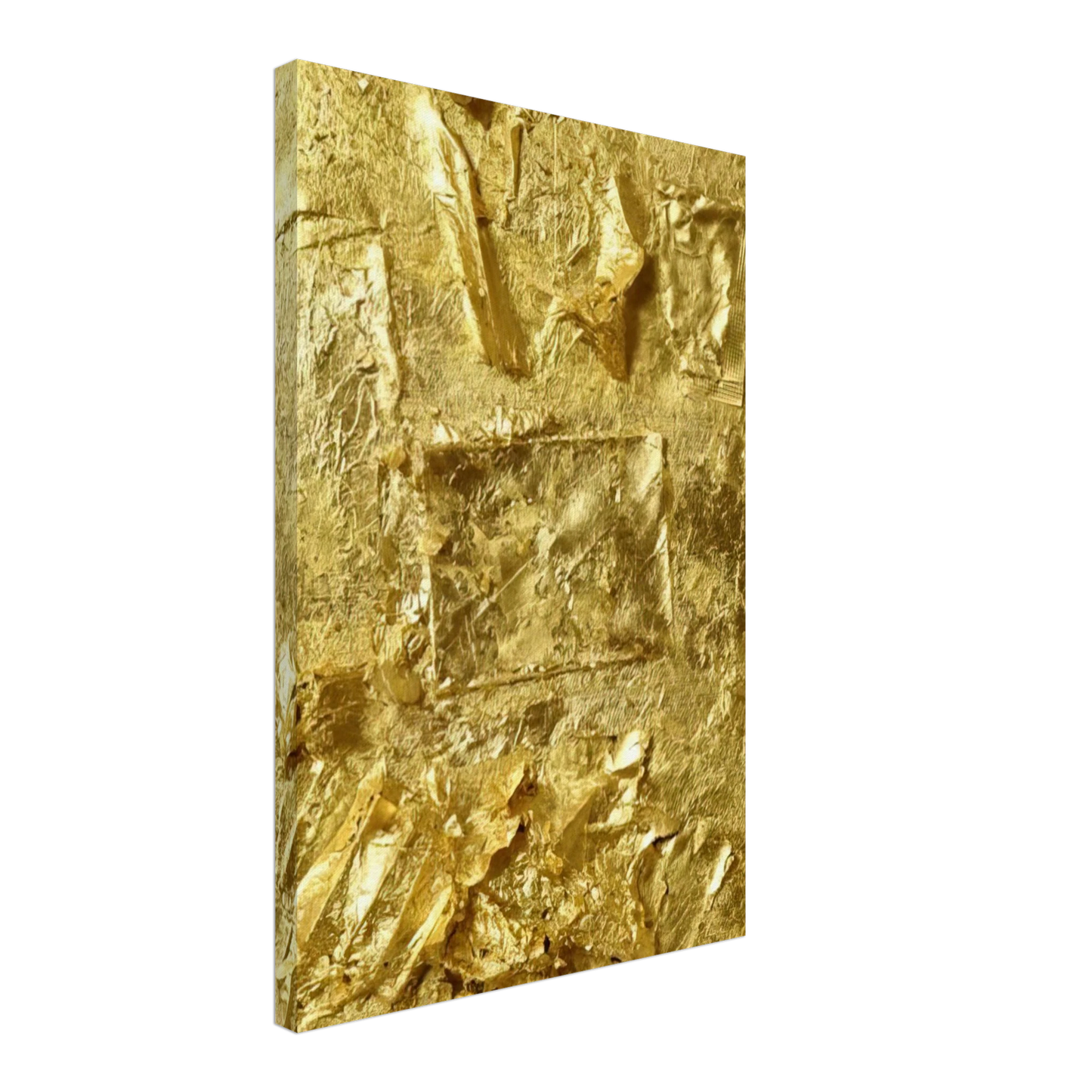 Robert Rauschenberg - UNTITLED GOLD PAINTING 1964 Canvas - 40x60 cm / 16x24 inches-canvas