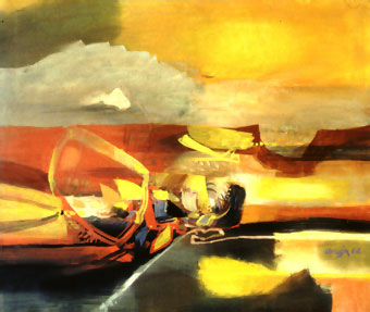 Alejandro Obregon Canvas Collection