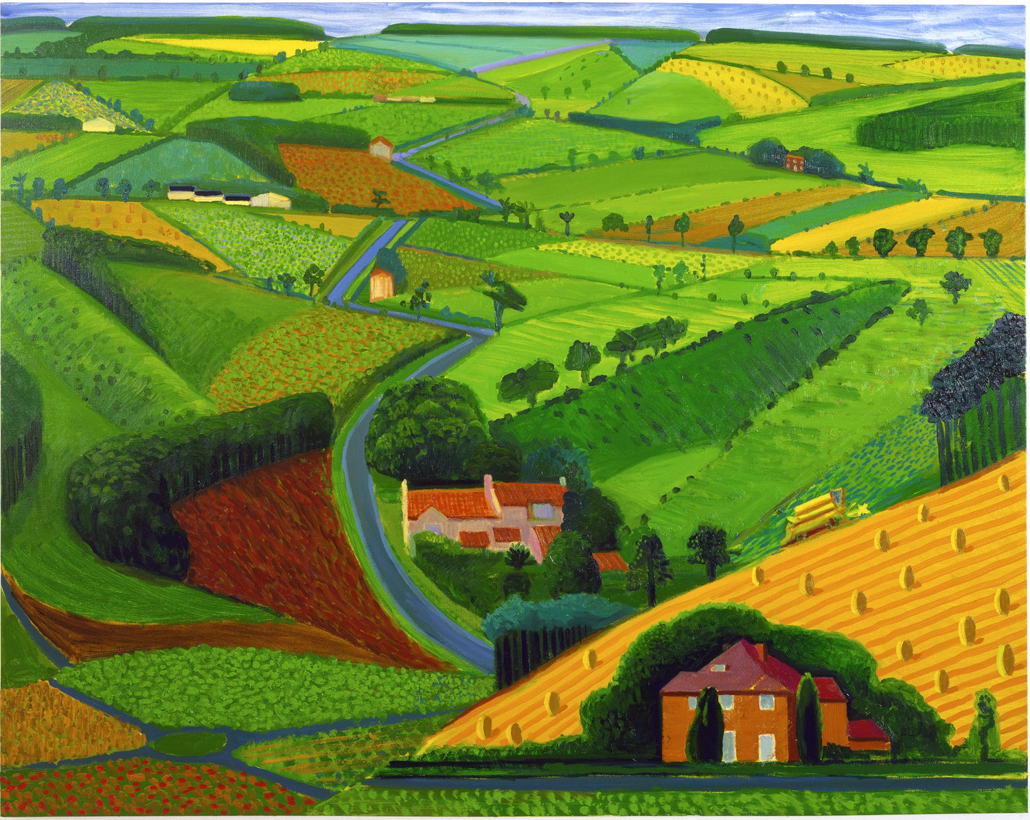 David Hockney Canvas Collection
