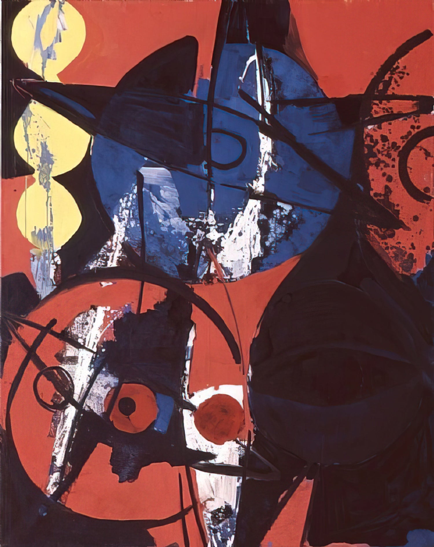 Ernst Wilhelm Nay Canvas Collection