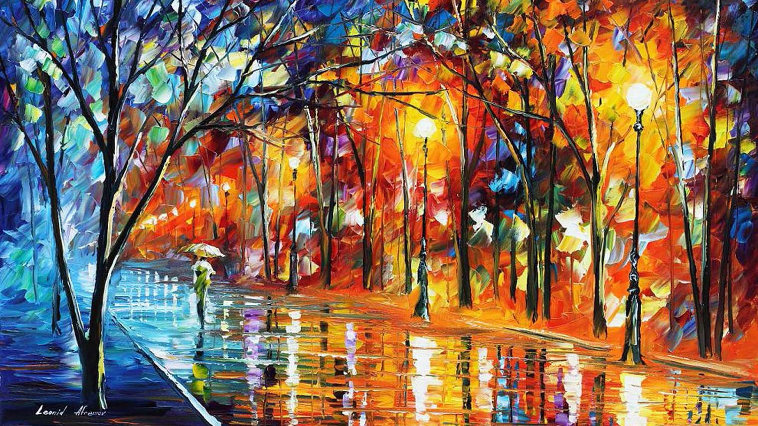 Leonid Afremov Canvas Collection