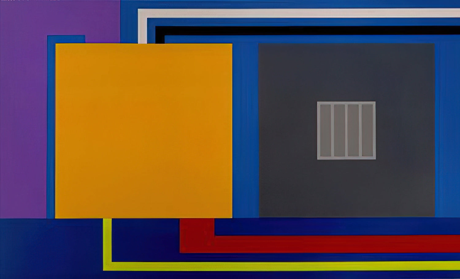 Peter Halley Canvas Collection