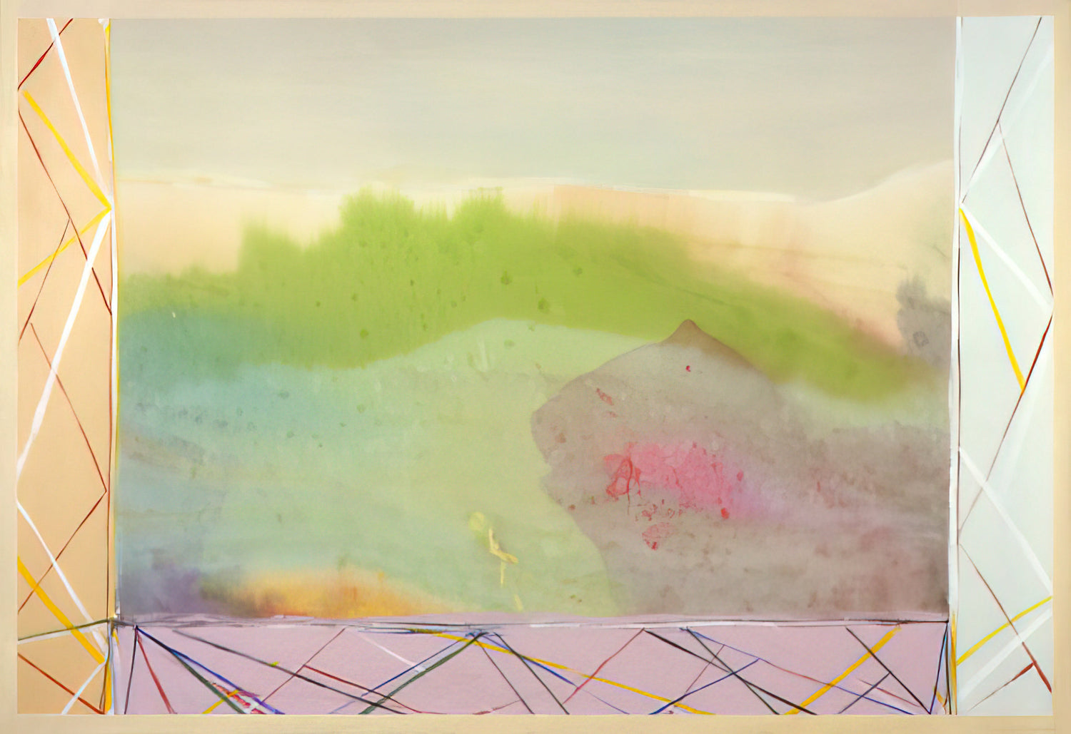 Ronnie Landfield Canvas Collection