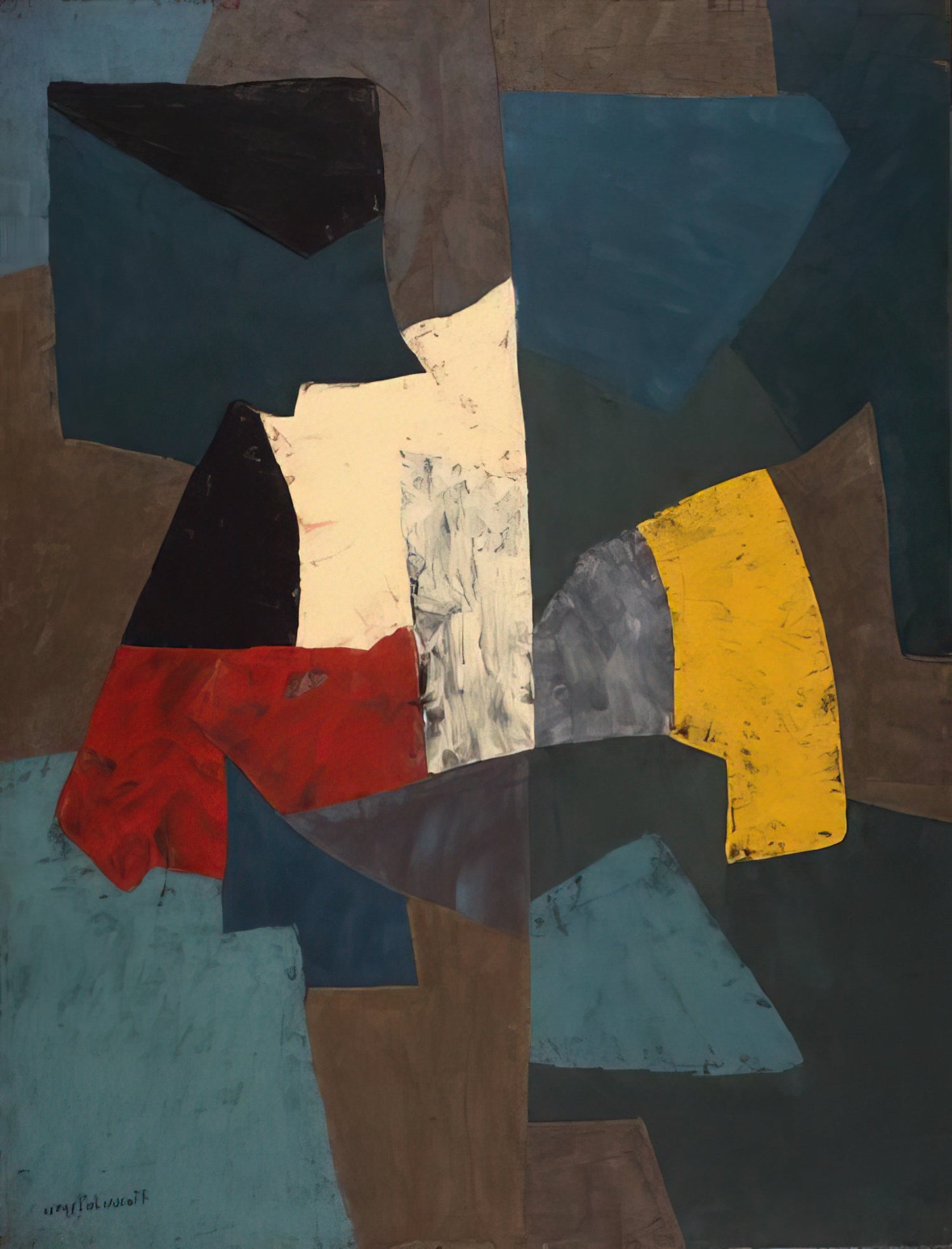 Serge Poliakoff Canvas Collection