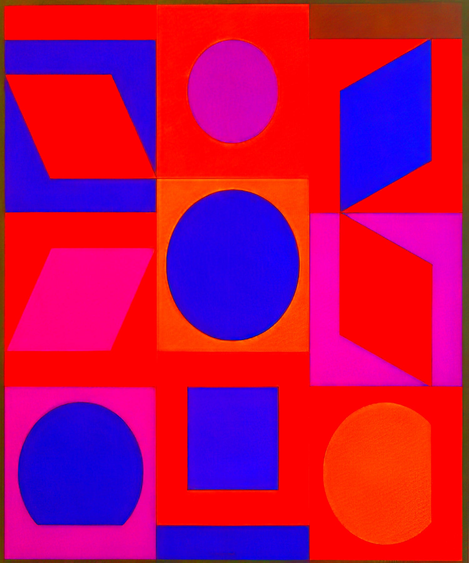 Victor Vasarely Canvas Collection