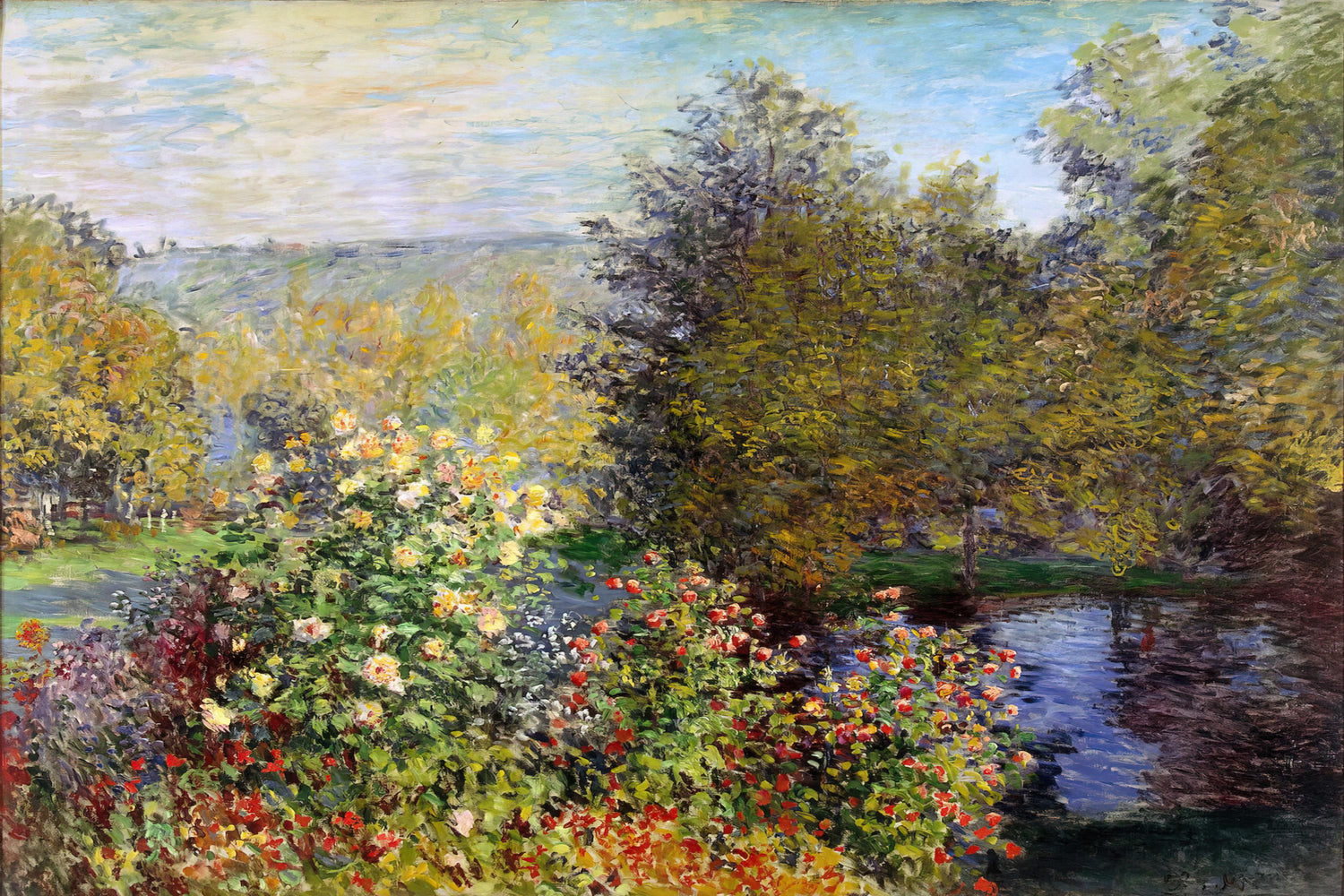 claude monet Canvas Collection