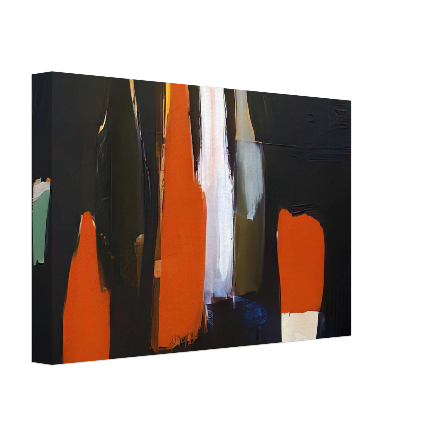 Nicolas de Stael - Bouteilles - Art Informel Canvas - 70x100 cm / 28x40 inches-canvas
