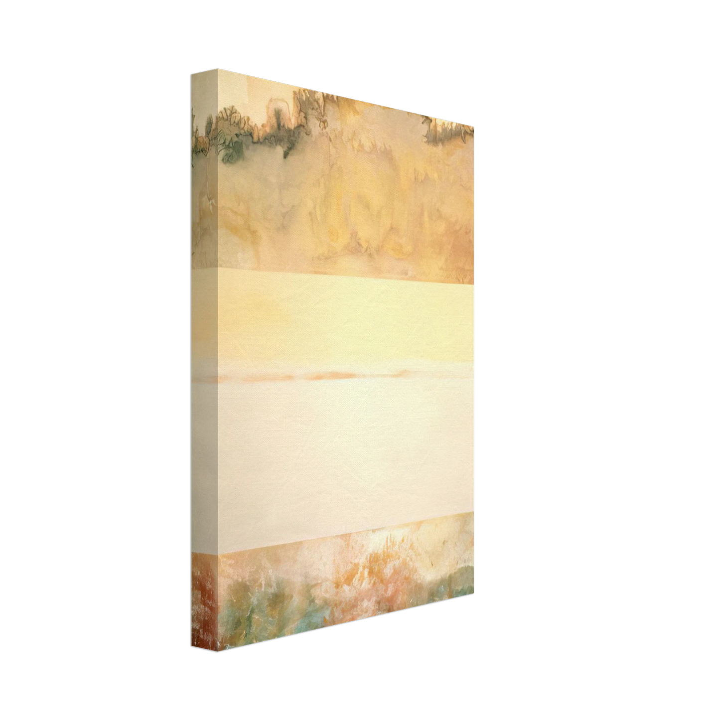 Ronnie Landfield - Cripple Creek - 1969 Canvas - 70x100 cm / 28x40 inches-canvas