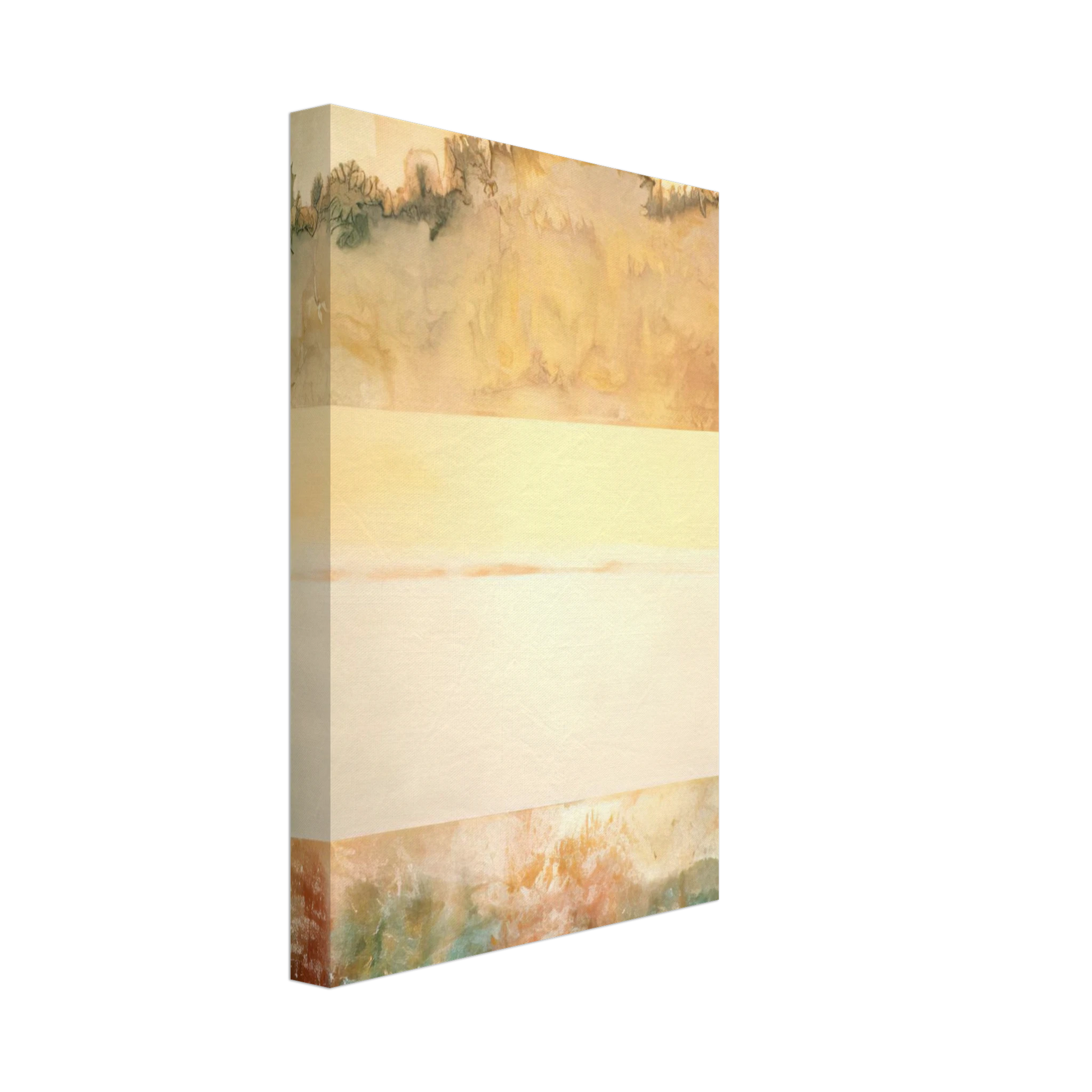 Ronnie Landfield - Cripple Creek - 1969 Canvas - 70x100 cm / 28x40 inches-canvas