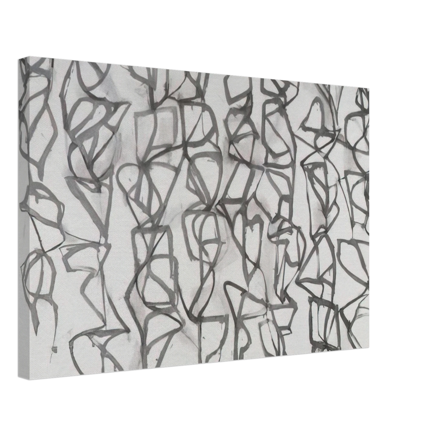Brice Marden - Cold Mountain I Path - 1989 Canvas - 40x60 cm / 16x24 inches-canvas