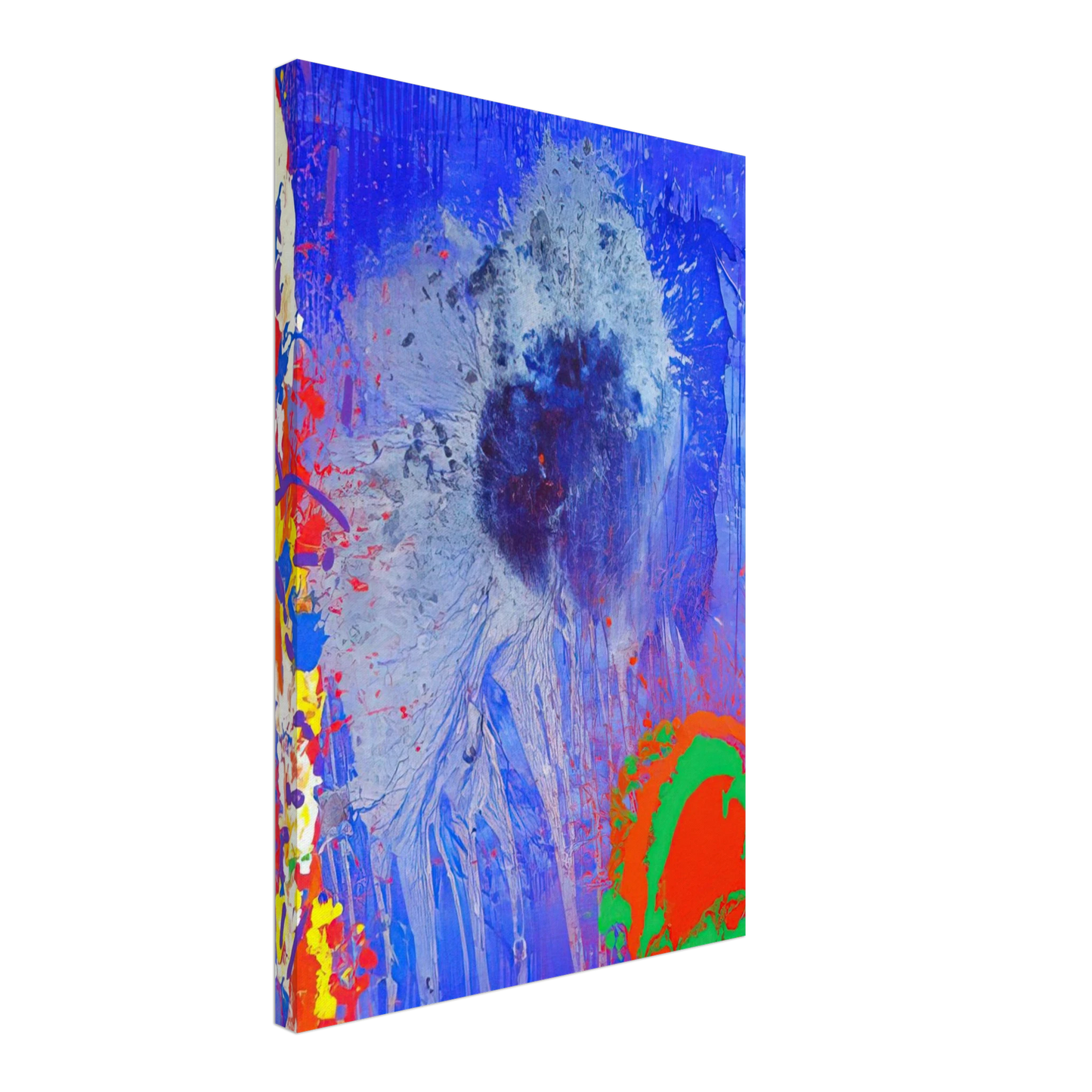 John Hoyland - Life and Love - 2010 Canvas - 70x100 cm / 28x40 inches-canvas