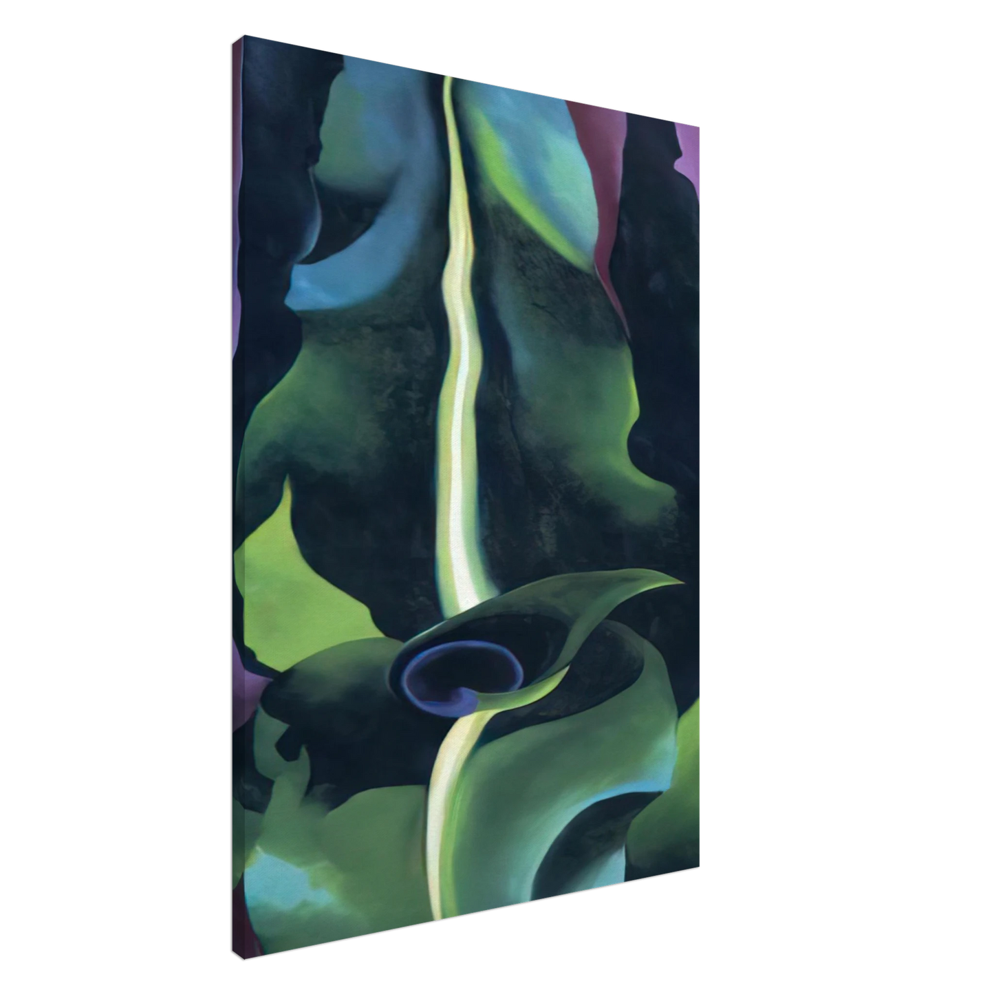 Georgia O'Keeffe - Corn, Dark I Canvas - 20x30 cm / 8x12 inches-canvas