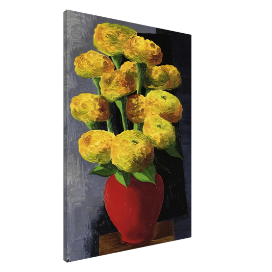 Moise Kisling - FLOWERS AND SHELLS 1919 Canvas - 20x30 cm / 8x12 inches-canvas