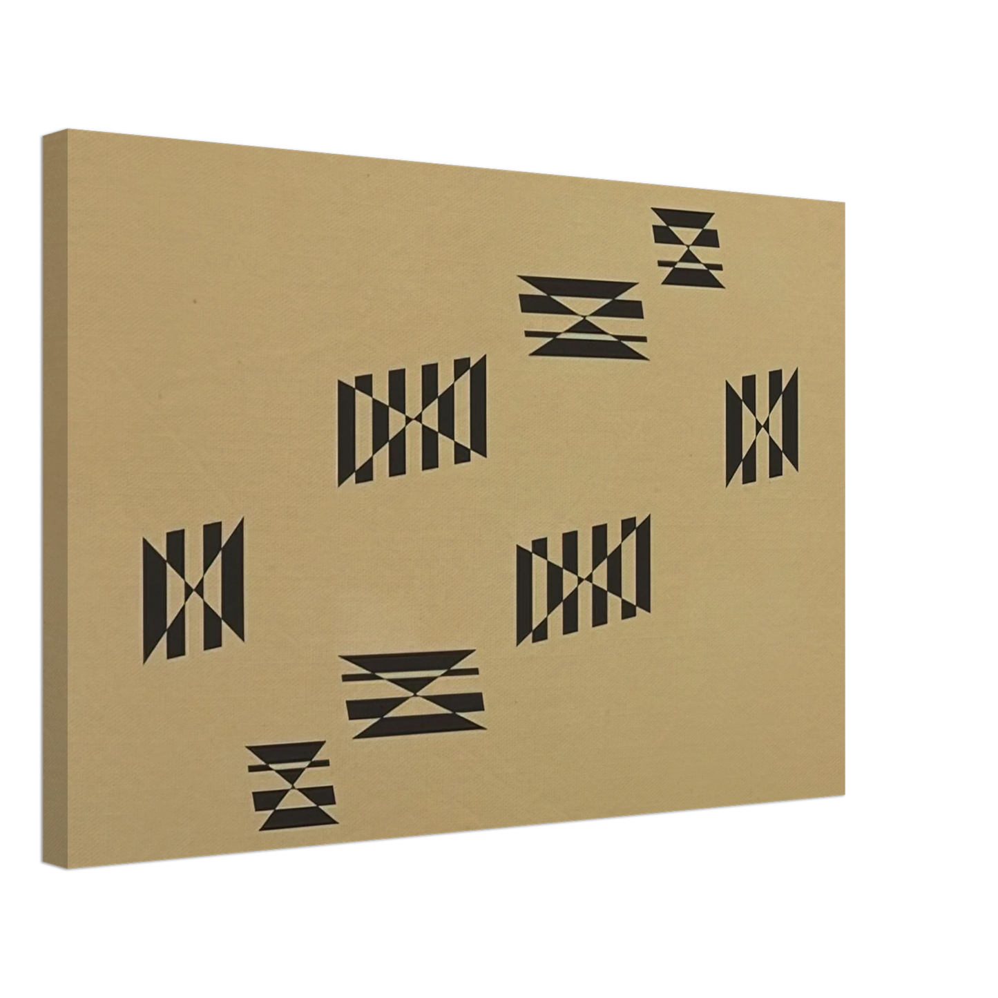 Helio Oiticica - Metaesquema - 1957 Canvas - 40x60 cm / 16x24 inches-canvas