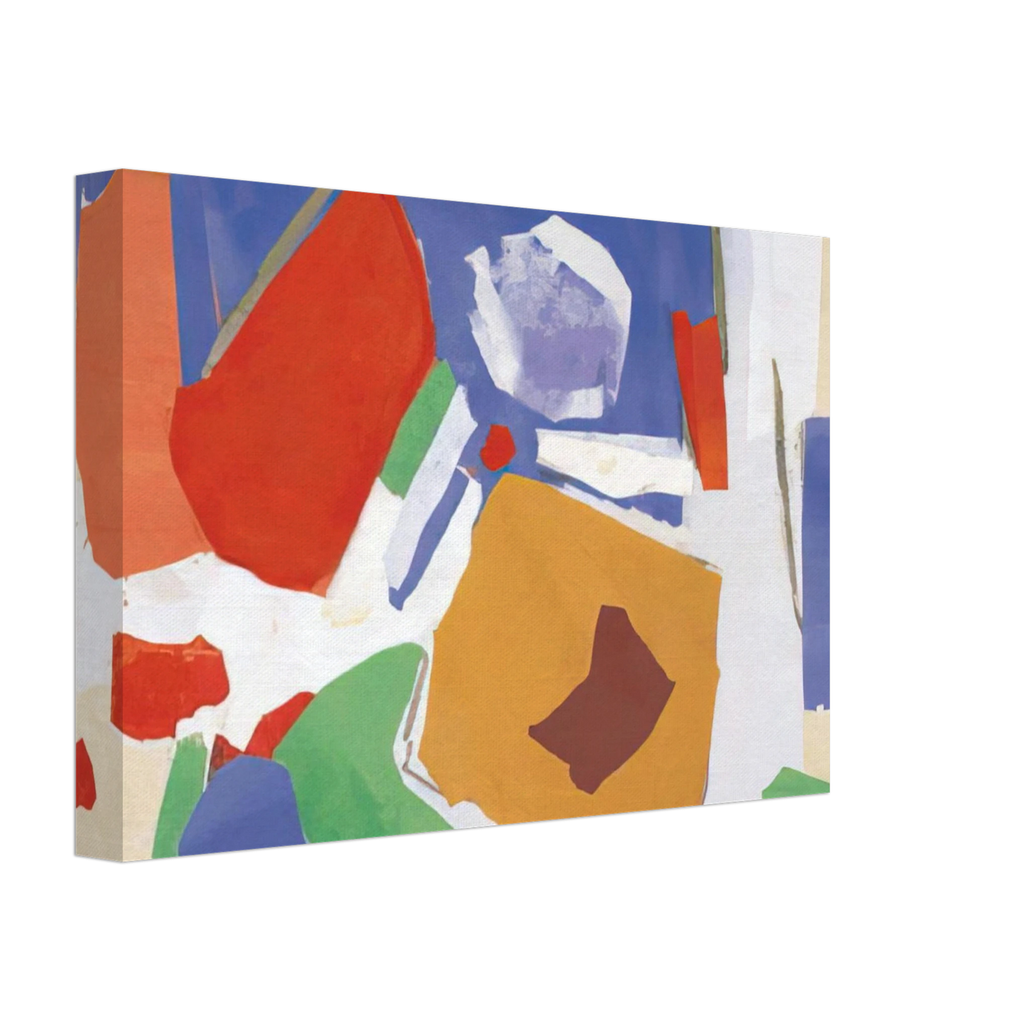 Esteban Vicente - UNTITLED 1988 Canvas - 70x100 cm / 28x40 inches-canvas