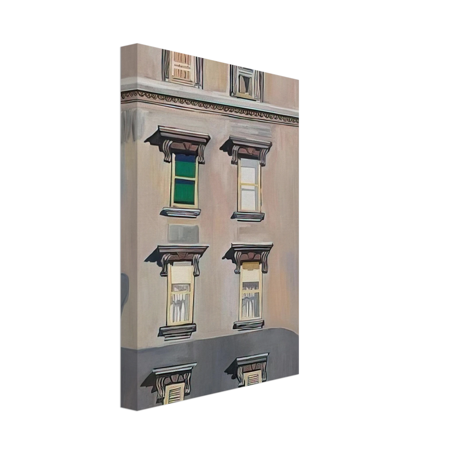 Alice Neel - Windows no. 2 Canvas - 40x60 cm / 16x24 inches-canvas