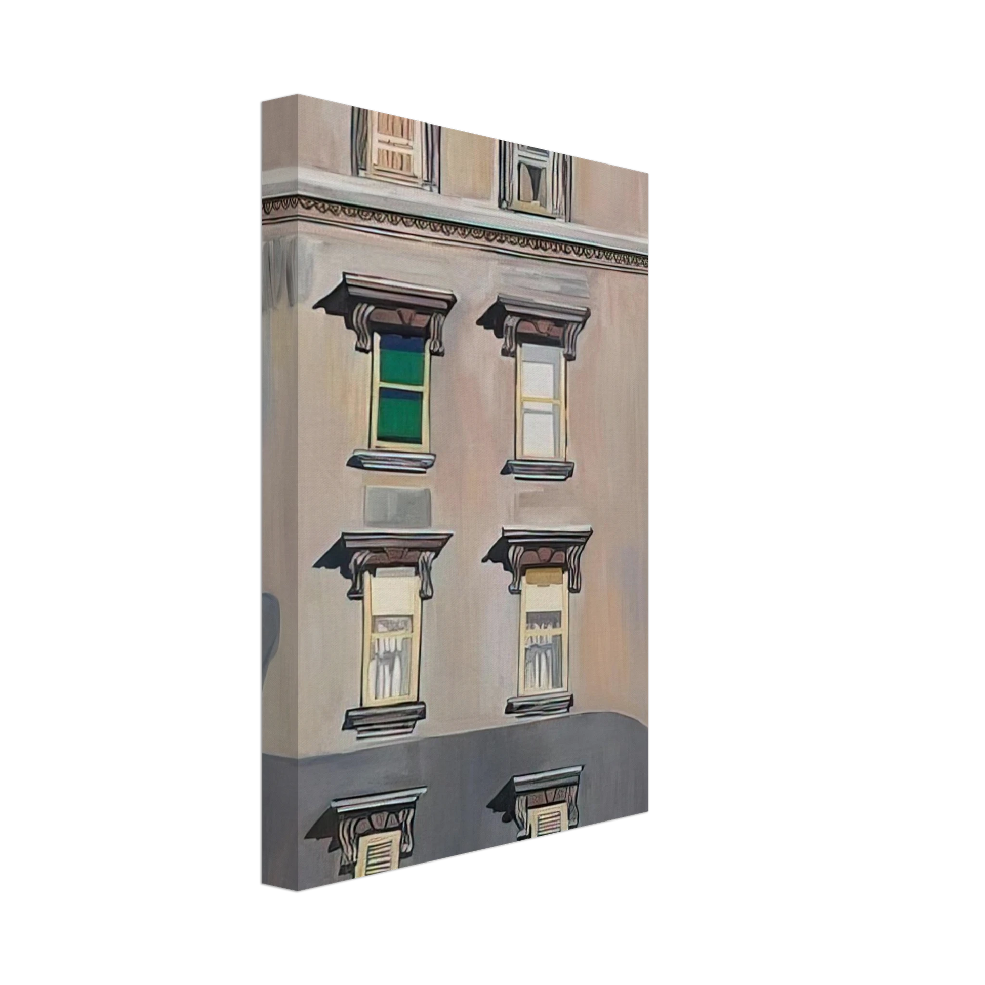 Alice Neel - Windows no. 2 Canvas - 40x60 cm / 16x24 inches-canvas