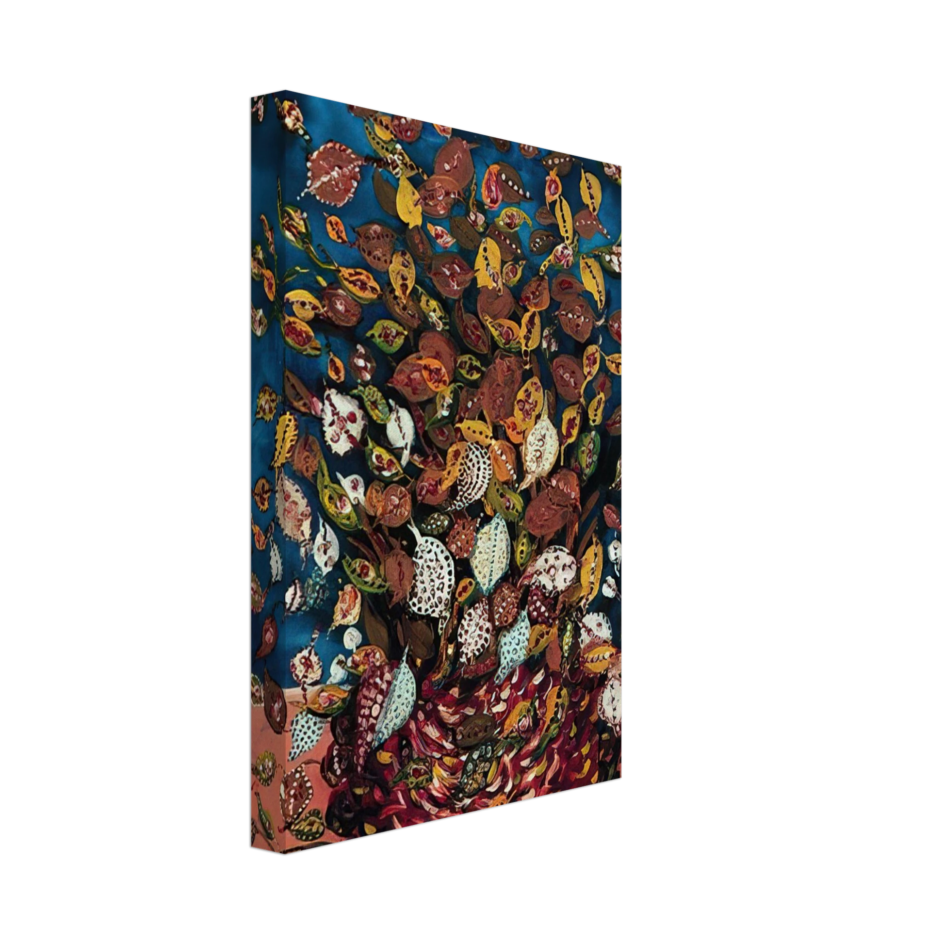 Seraphine Louis - Le Bouquet de Feuilles - Naive Art Primitivism Canvas - 70x100 cm / 28x40 inches-canvas