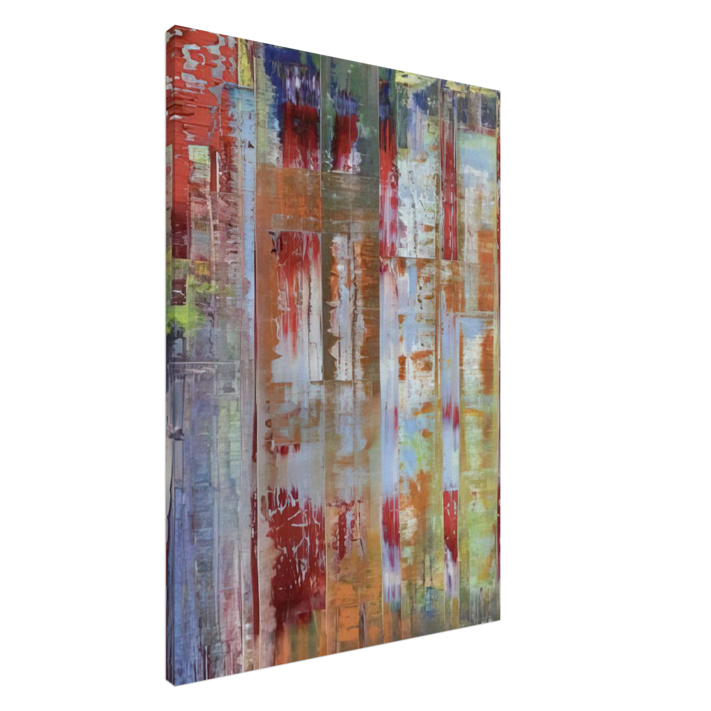 Gerhard Richter - ABSTRACT BILDING Canvas - 20x30 cm / 8x12 inches-canvas