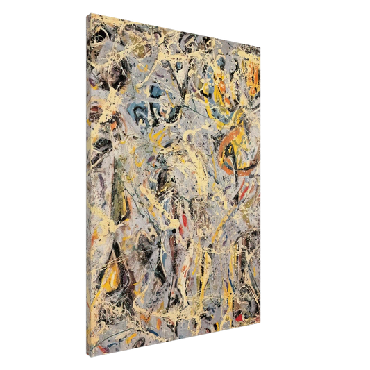 Jackson Pollock - GALAXY 1947 Canvas - 20x30 cm / 8x12 inches-canvas