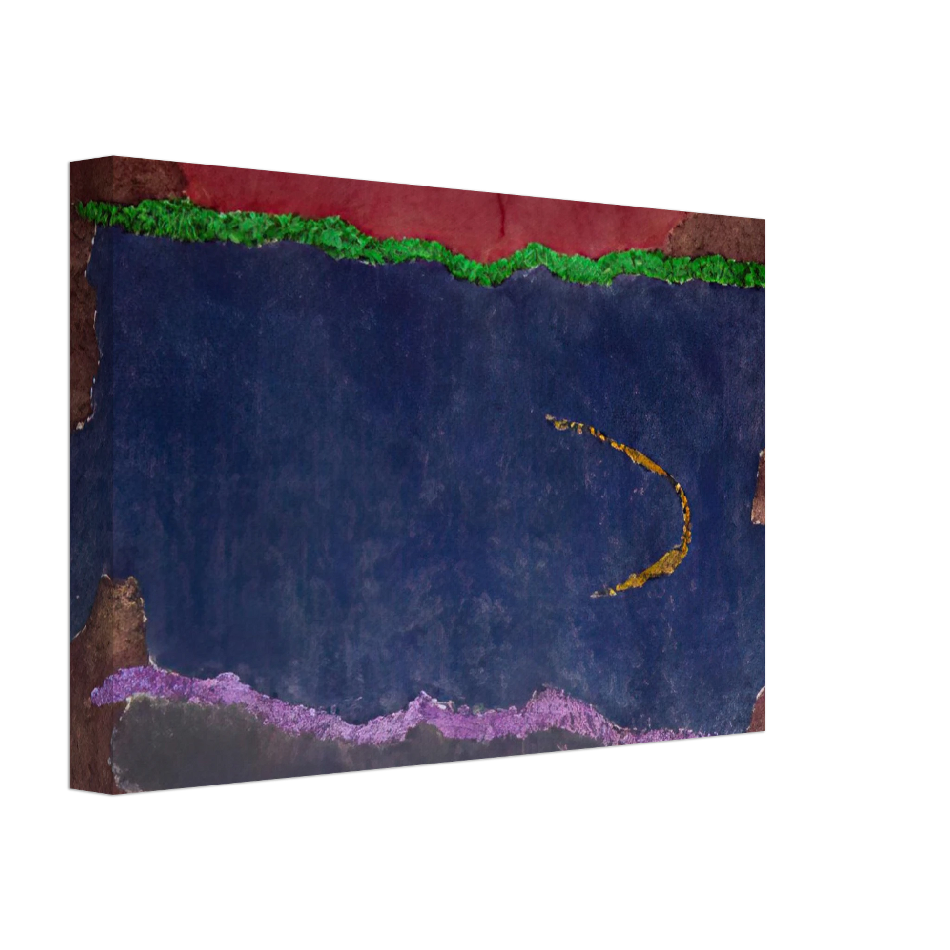 Theodoros Stamos - Infinity Field, Lefkada Series - 1982 Canvas - 40x60 cm / 16x24 inches-canvas