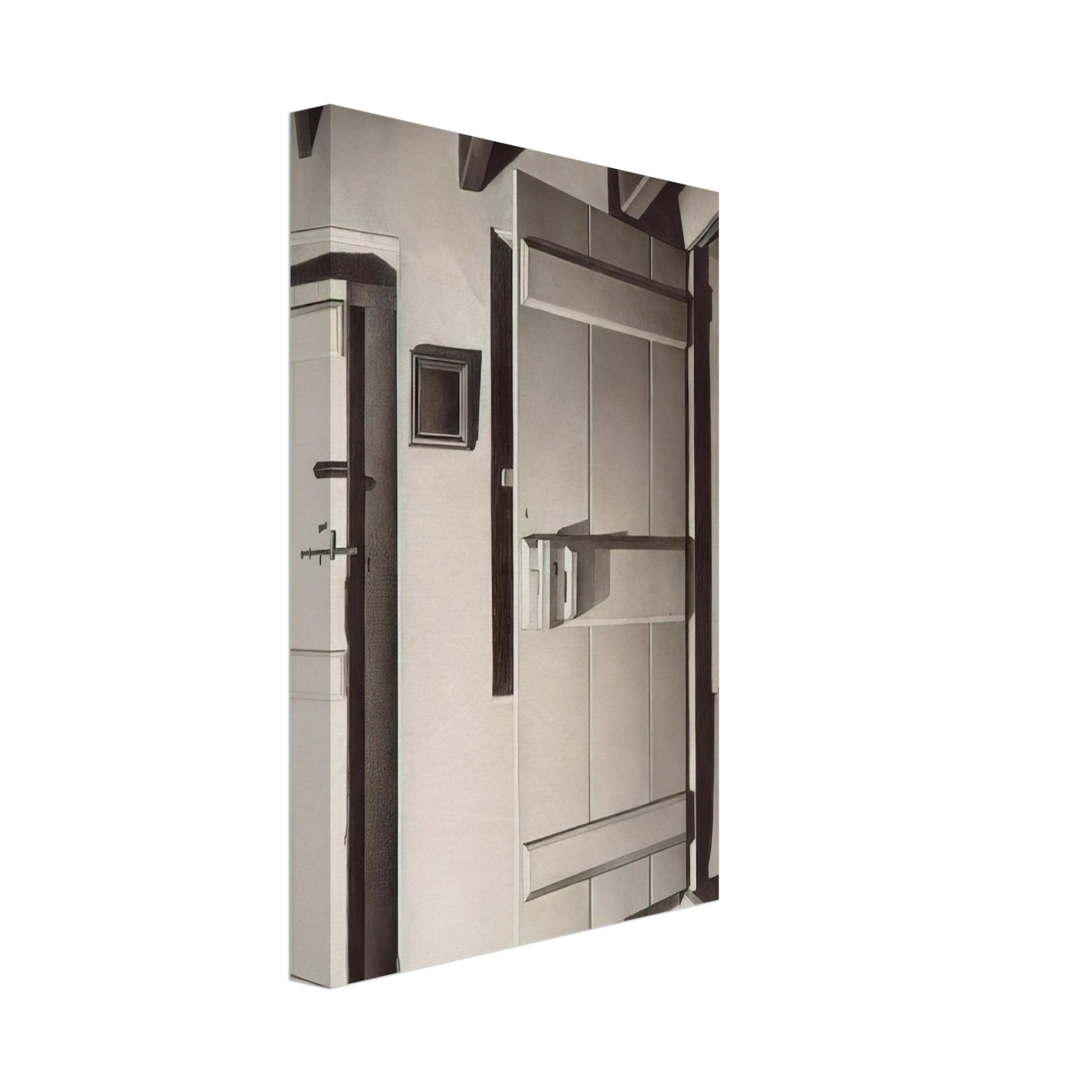 Charles Sheeler - The Open Door - 1932 Canvas - 70x100 cm / 28x40 inches-canvas