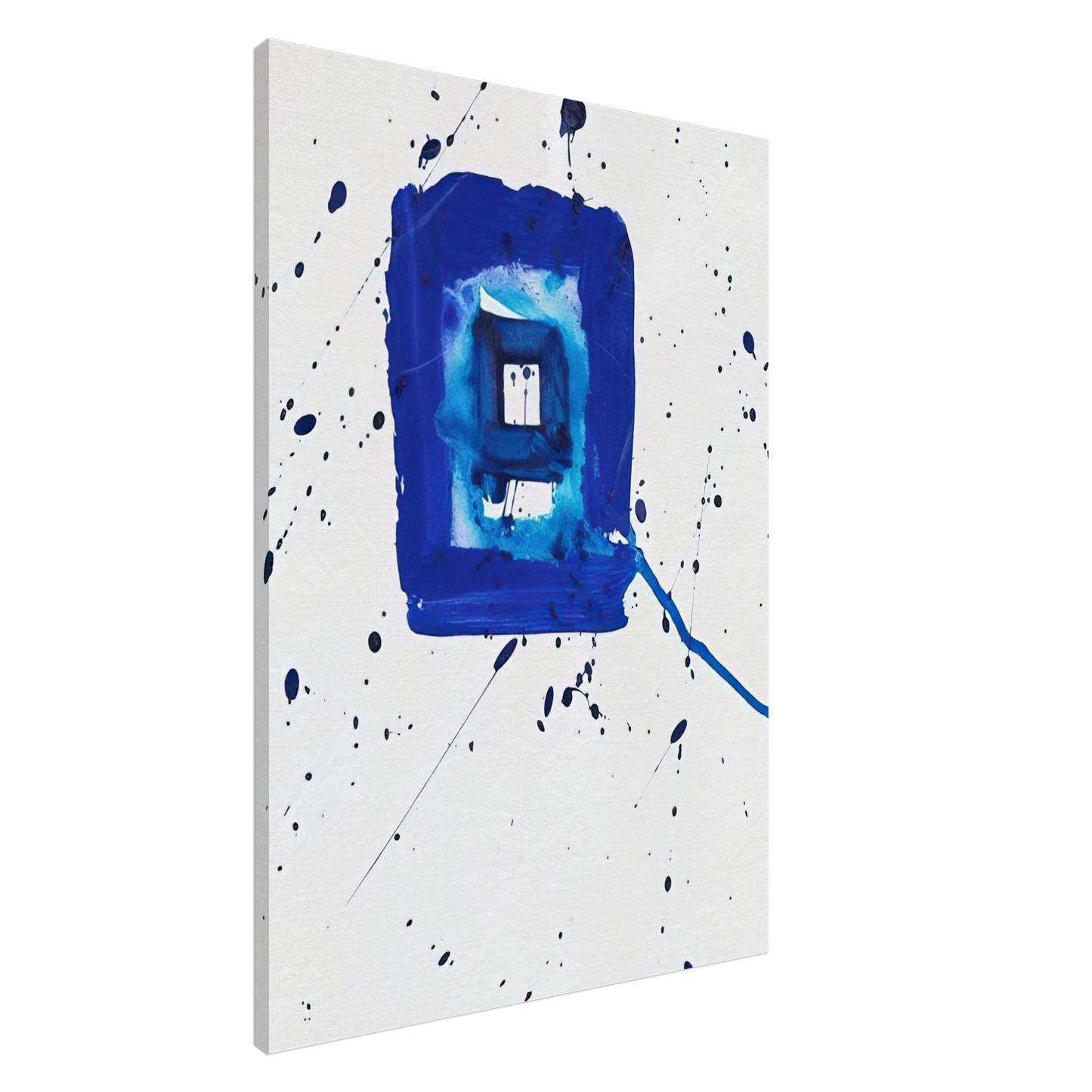 Sam Francis - Blue Frame Canvas - 20x30 cm / 8x12 inches-canvas