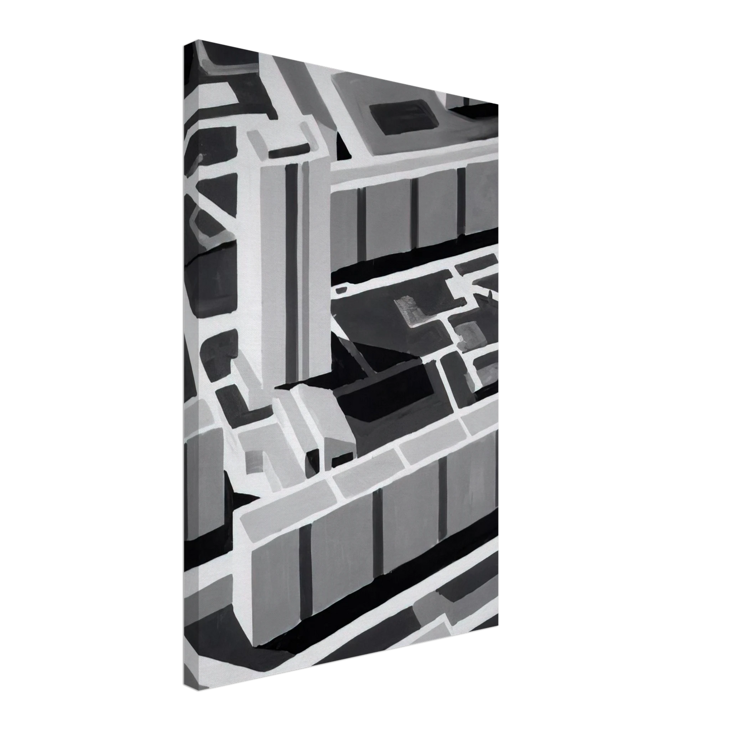 Gerhard Richter - TOWNSCAPE SL 1969 Canvas - 40x60 cm / 16x24 inches-canvas