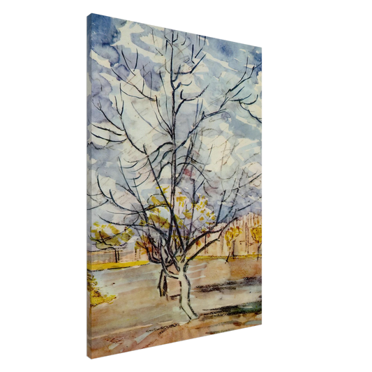 Vincent van Gogh - Pink Peach Trees Canvas - 20x30 cm / 8x12 inches-canvas