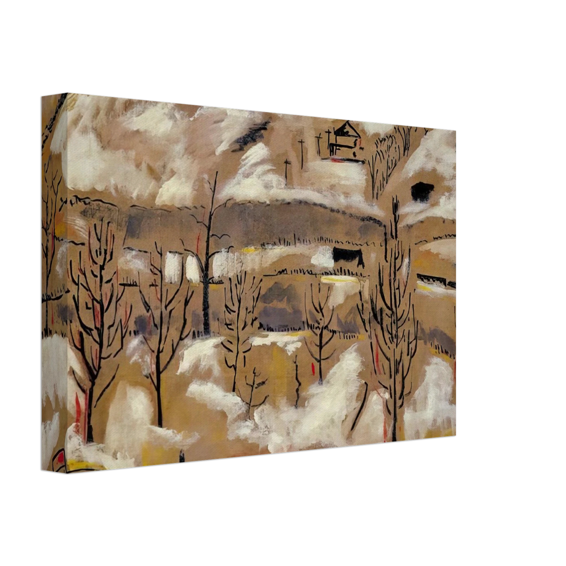 Man Ray - THE HILL Canvas - 70x100 cm / 28x40 inches-canvas